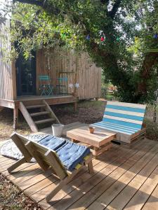 Appartements Ma cabane sous les arbres : photos des chambres