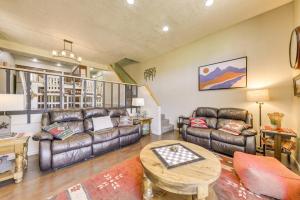 Patio and Mountain View! Ruidoso Golf Condo