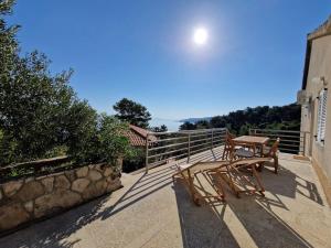 Apartments Vitarnja Hills beautiful terrace sea view with near turquoise beach