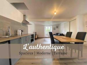 Appartements L'Authentique - Terrasse - MyraConciergerie : photos des chambres