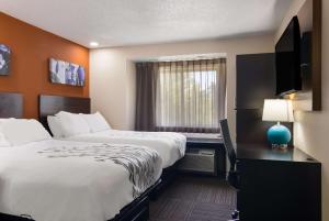 Double Room with Two Double Beds - Non Smoking room in Microtel Inn & Suites by Wyndham Erie