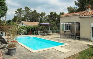 Maisons de vacances Nice Home In Belcodne With Outdoor Swimming Pool, Wifi And 3 Bedrooms : photos des chambres