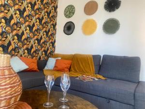 Gite de la rivière avec patio et parking centre ville