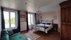 Maisons de vacances Au Moulin des Pres - Gite 15 couchages au bord de l'eau : photos des chambres