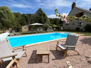 Maisons de vacances Les gites de La Pellerie - piscine et spa : photos des chambres