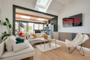 Fabuleuse maison/jardin d’architecte proche Paris - 塞纳河畔皮埃尔菲特