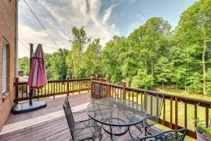 Roomy Martinsville Vacation Rental with Private Deck - 丹维尔