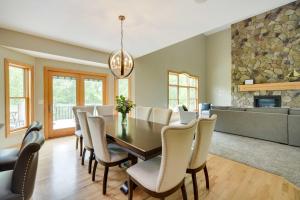 Riverfront Bliss in Rice Lake: Deck, Grill & Hike!