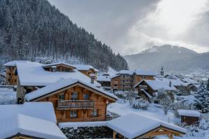 Appartements Rooftop Montriond Loft with Epic Mountain Views : photos des chambres