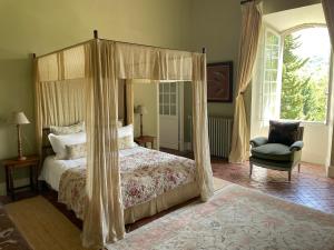 B&B / Chambres d'hotes Chateau de Camon : Chambre Double Deluxe avec Vue sur Château