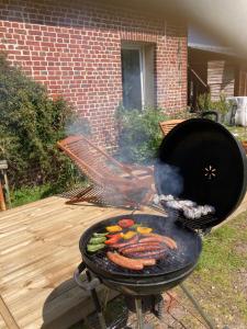 Une chambre dans la verdure