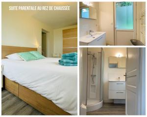 Maisons de vacances Villa Desiree:vue mer, jardin,proche des commerces : photos des chambres