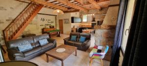 Maisons de vacances La Grangette Grange renovee 100m2 terrasse privative,10 min mer : photos des chambres