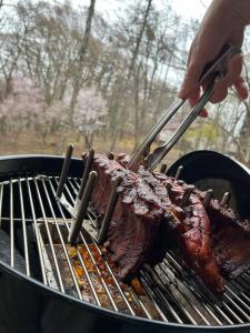 【moi】山中湖 新築フィンランドログハウス 大自然の中でBBQ可