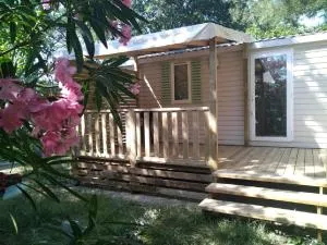 Mobilhome 228 proche du Lac , Tv , clim ect Camping 4 Etoiles - 拉罗克当泰龙