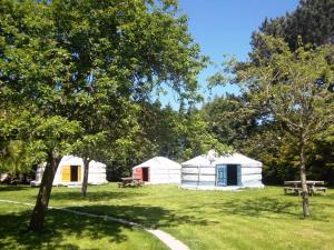 Tentes de luxe Rando-Yourte : photos des chambres