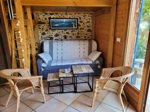 Maisons de vacances Cabane du Bassin d'Arcachon : Maison 1 Chambre