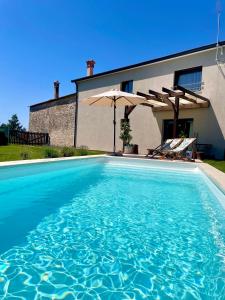 Boutique house Istria with pool and fireplace