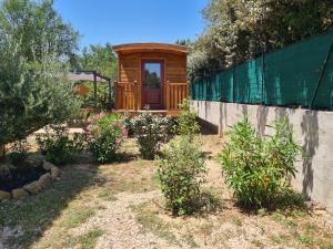 Maisons de vacances Tiny House Roulotte : photos des chambres