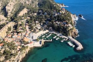 Appartements Gite de charme independant bord de mer calanque / Charming villa, seaside of the blue coast : photos des chambres