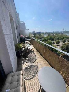 Appartements Appartement Rouen terrasse + parking : photos des chambres