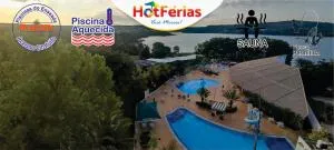HotFérias - Flat no Enseada Caldas Novas, acesso ao Lago e pesca permitida, próx ao Náutico Praia Clube - 卡塔洛