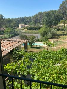 Villas Mas provencal contemporain piscine et tennis : photos des chambres