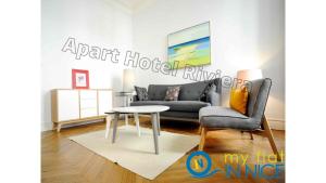 ApartHotel Riviera - 2 minutes de la plage - Exceptionnel 2 chambres AC - BALCON MEYERBEER 1