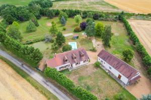 Crazy Villa La Forgé Buffet 41 - Heated pool - Foot - 2h Paris - 30p