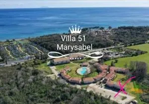 VILLA MARYSABEL , maison T4 duplex, résidence villa de melody avec 2 piscines, mer à 500 m - Santa-Maria-Poggio