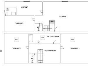 Maisons de vacances Gite Communaute de communes Brenne - Val de Creuse-Sauzelles, 4 pieces, 8 personnes - FR-1-591-118 : photos des chambres