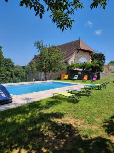 Maisons de vacances Au Grand Bonheur - Gite Padirac - Rocamadour : photos des chambres