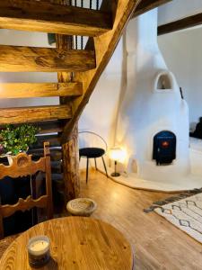 Inside, The Village- Wooden Hideaway