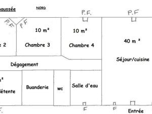 Maisons de vacances Gite Saint-Ouen-des-Toits, 5 pieces, 6 personnes - FR-1-600-146 : Maison de Vacances (6 Adultes)