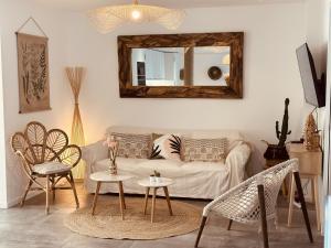 Appartements Loft Menorca & Spa 5 etoiles au coeur de Nancy : photos des chambres