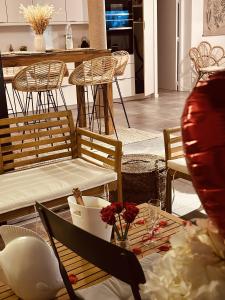 Appartements Loft Menorca & Spa 5 etoiles au coeur de Nancy : photos des chambres