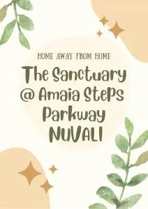 Nuvali Laguna Amaia 2BR free parking @ The Sanctuary near Tagaytay and Carmelray Industrial Park - Majabang Pulo