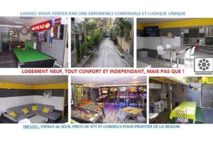 Appartements L'EscalED - Nice Flat + Arcade room (free games) : photos des chambres