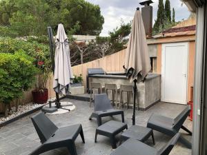 Maisons de vacances Maison Torreilles, 4 pieces, 5 personnes - FR-1-530-63 : photos des chambres