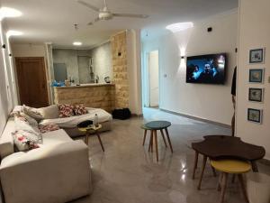 3 bedroom 2 bathrooms, ground floor with large swimming pool at stella heightssidy abd el rahman