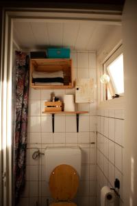 Knus boshuisje onder de eiken