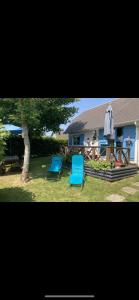 Chalets Gite chalet bleu soleil : photos des chambres