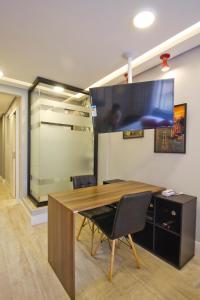 Studio c vaga de garagem