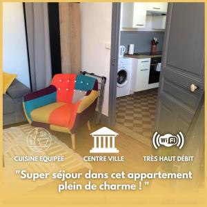 Appartements Le Nid DACHER - Superbe appartement tout equipe Centre Vichy proche Gare et thermes - Cures : photos des chambres