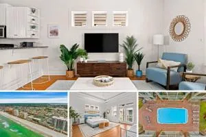 Crescent Moon Palace - A Luxury Home with Pool, Parking, Just steps to the Beach - أبالاتشيكولا