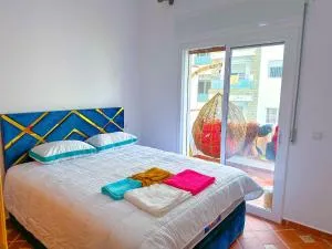 Residence Al Kasaba - Spacious apartment with swimming pool and direct access to sea - Tizgane