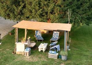 Domaine LEYRE ET LE GUA - Suite privative Abella - Terrasse privée et Parc