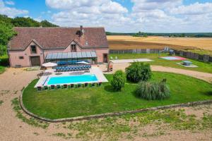 Villas Crazy Villa Chalonie 28 - Heated pool - Soccer - Basket - 2h Paris - 30p : photos des chambres