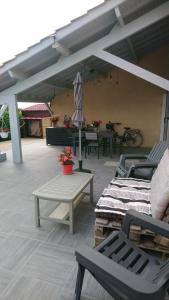 Sejours chez l'habitant Duo Pradere avec piscine : Chambre Double