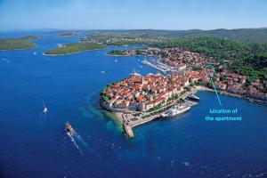 Modern apartment Grbin in the very center of Korcula